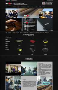 天祿皮具營(yíng)銷網(wǎng)站上線