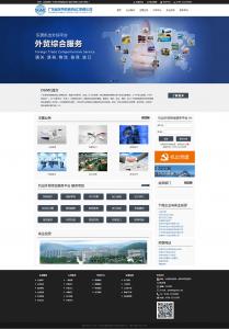 廣東機(jī)械進(jìn)出口網(wǎng)站建設(shè)案例